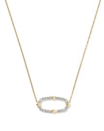 026 ct Lab Grown White Diamond Astrid 14k Yellow Gold Short Pendant Kendra Scott at Kendra Scott